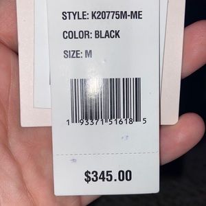 Black pea coat Kate Spade new with tags size M